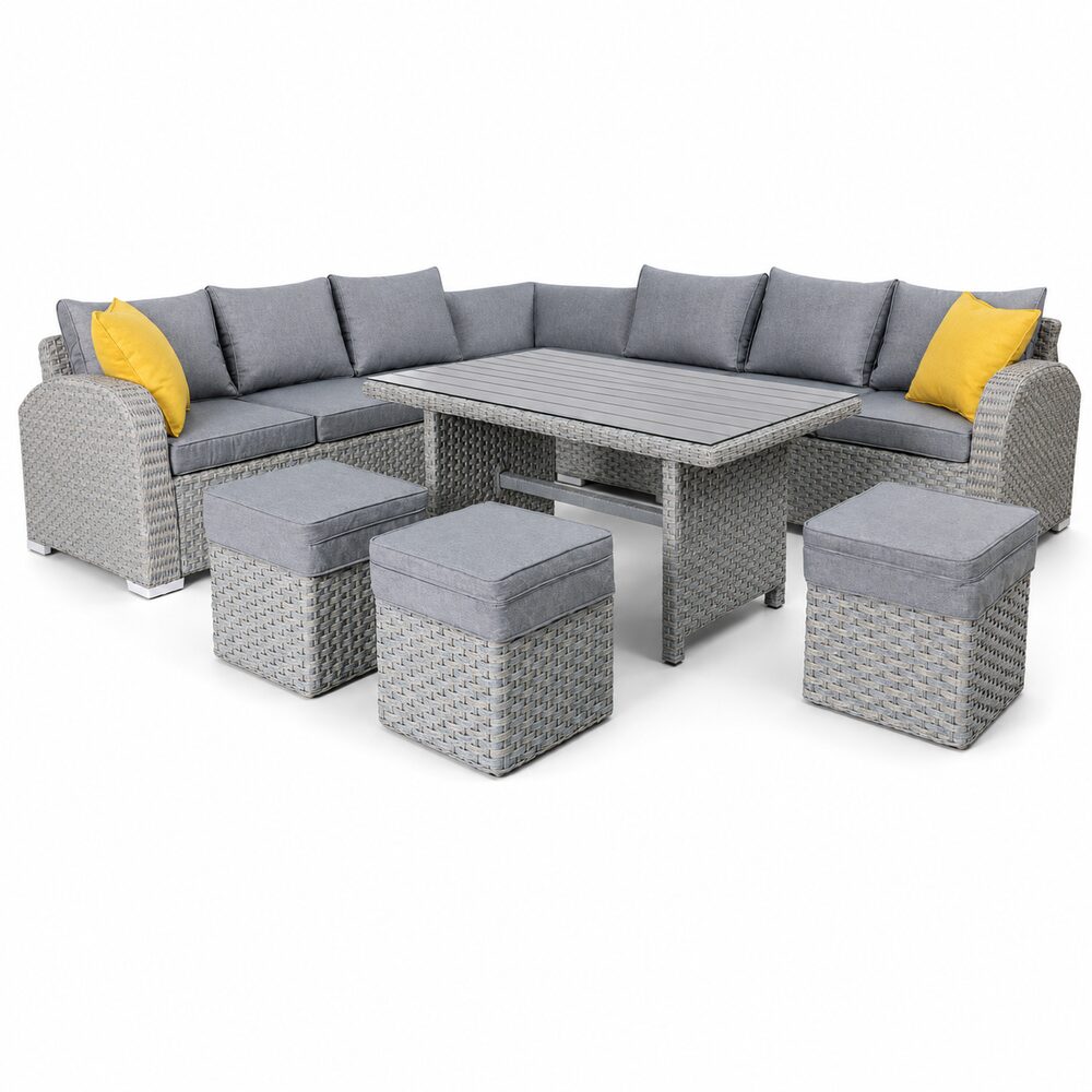 ست مبلمان ناهارخوری فضای باز مدل Terra Dining 6+3 (تِرا داینینگ ۶+۳)